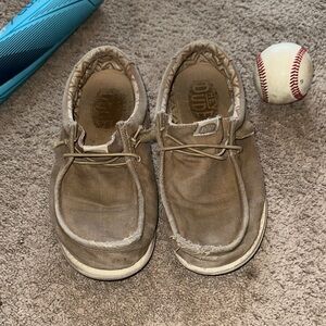 Hey Dude Kids Moccasins in Brown
